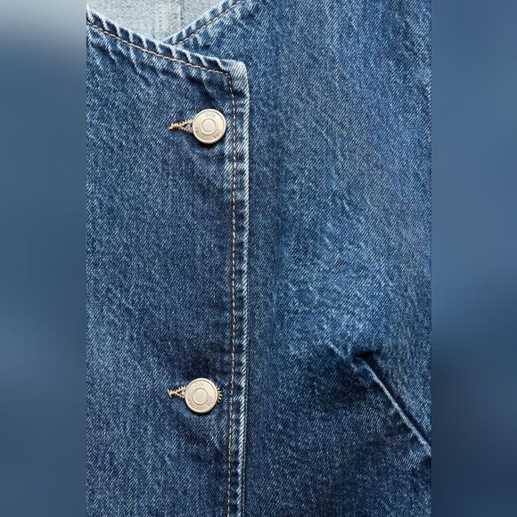 NWT ZARA Z1975 DENIM VEST - Picture 6 of 7